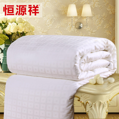 恒源祥蚕丝被 全棉桑蚕丝被子母被 儿童单双人结婚被子 春秋冬被
