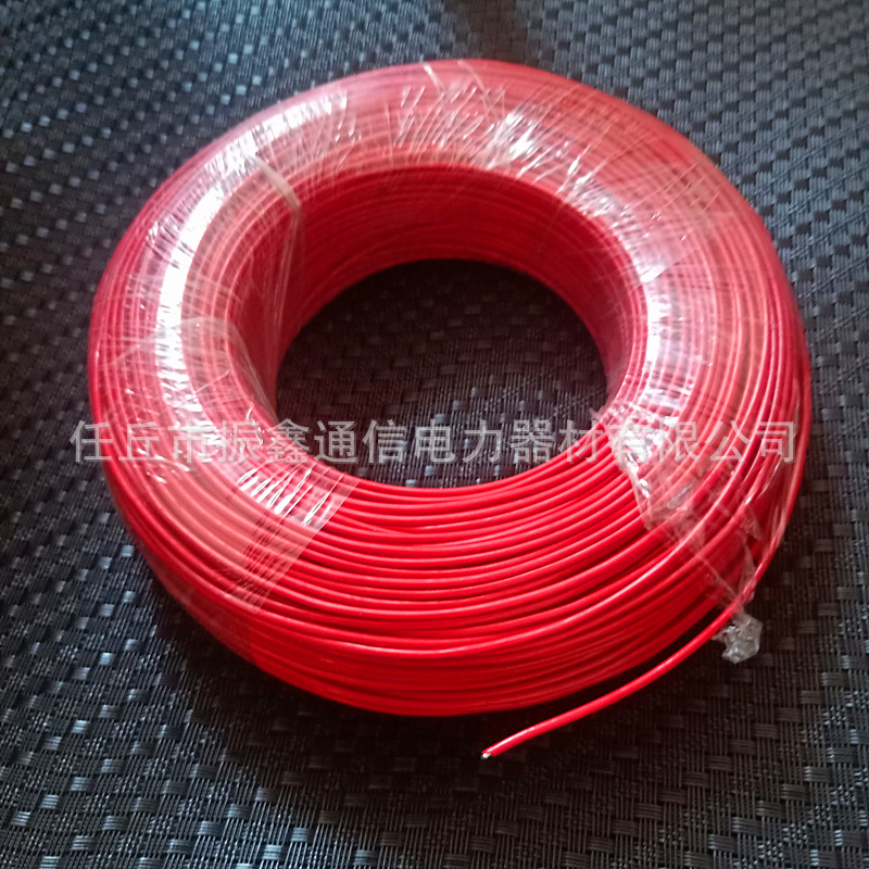 通讯器材 铁芯绑扎线 1.0  1.2  1.5mm 环保PE防老化包塑铝扎线