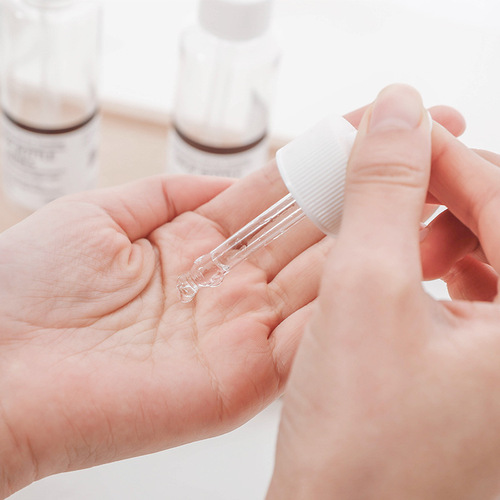 30ml dropper bottle, PET transparent hyaluronic acid liquid refill bottle, cosmetic hydrosol plastic bottle, essence bottle