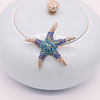 Metal brooch, accessories lapel pin, pin, Aliexpress, starfish, European style