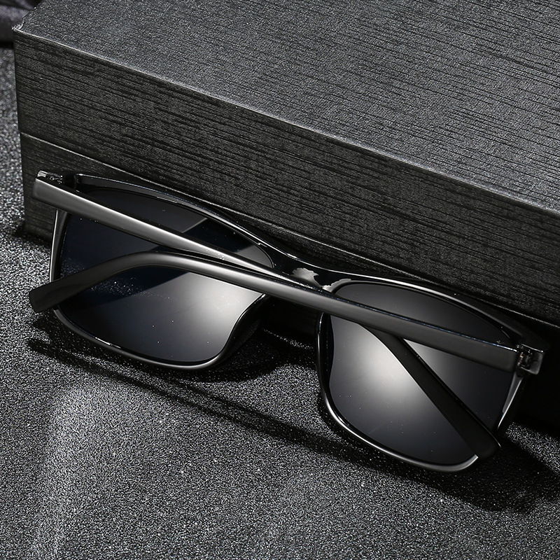 Nueva caja deportes hombres gafas de sol fábrica directa transfronteriza conducción gafas de sol moda europea y americana gafas