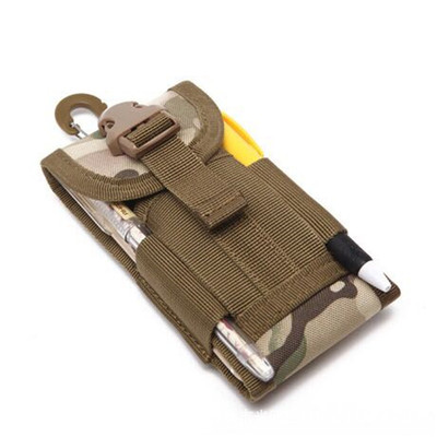 tactics Mobile phone set motion Hook Mobile phone bag multi-function tactics Mobile phone bag outdoors Climbing mobile phone smart cover