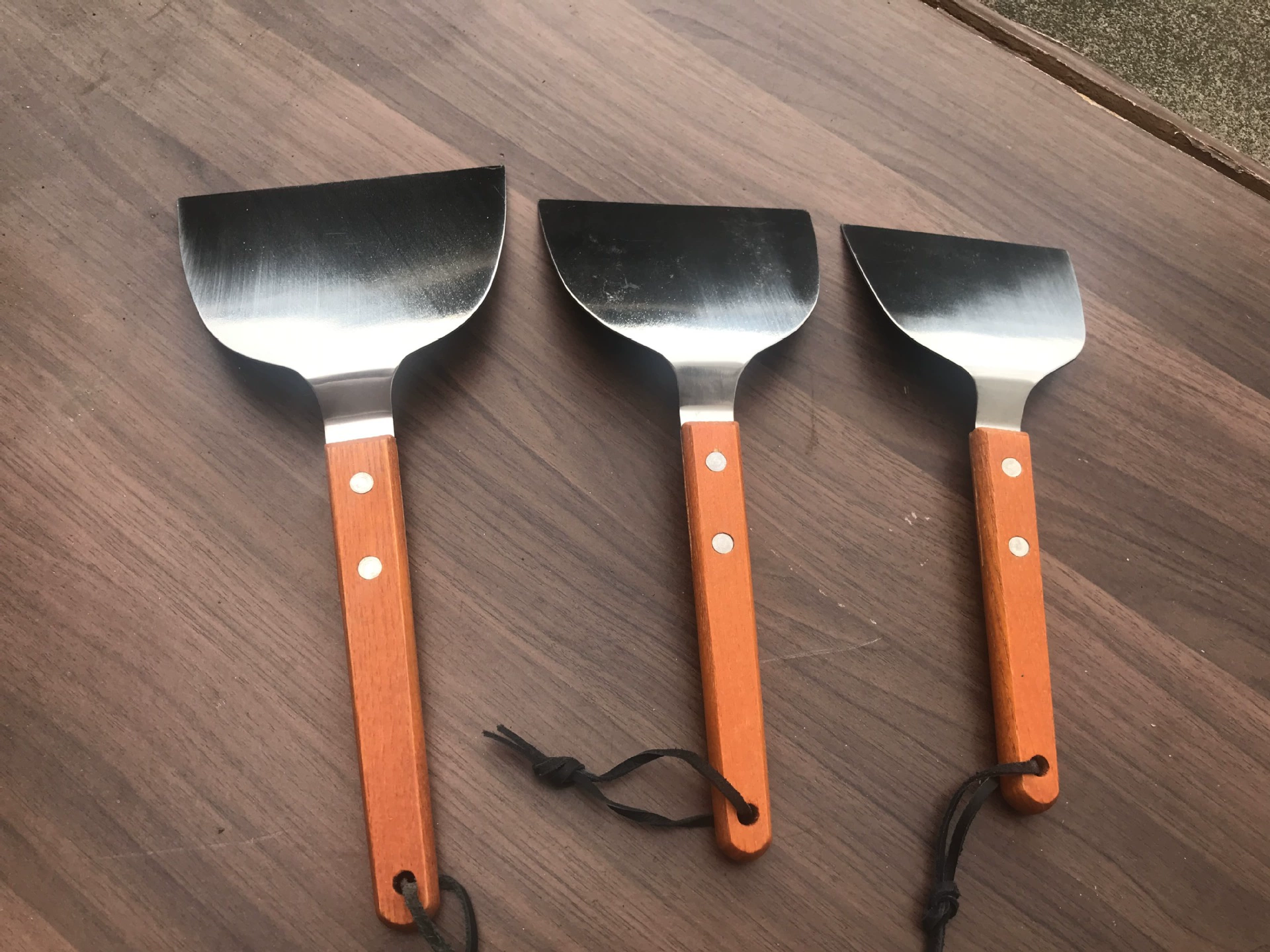 Cooking shovel stainless steel Japanese pancake shovel shovel and fried rice shovel barbecue beef steak shovel