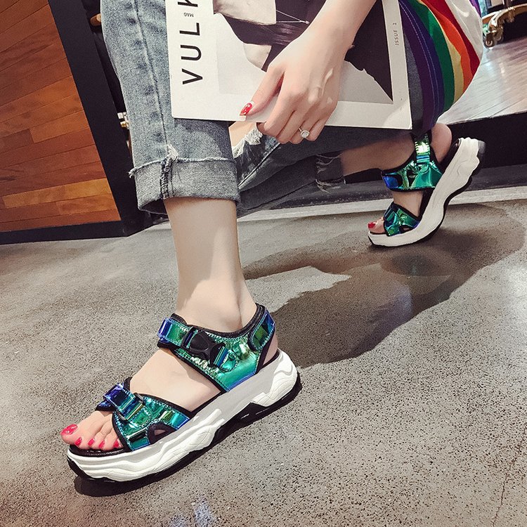 Chaussures été pour femme en TPR - Ref 3345599 Image 5