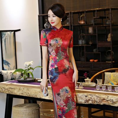 Chinese Dress Qipao for women ancient cheongsam Vestidos chinos Robes chinoises