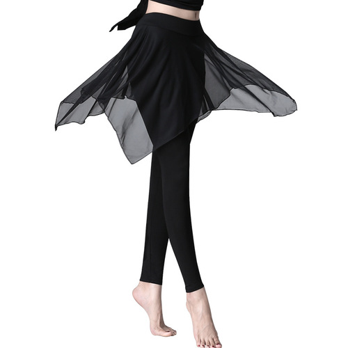 Modern dance practice clothes, pants, body shape, female adults, classical ethnic Chinese dance costumes, modal dance culottes