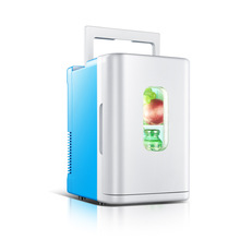 Tủ lạnh ô tô tủ lạnh 10L ký túc xá tủ lạnh nhỏ mini sinh viên siêu nhỏ tủ lạnh xe hơi nhà kép sử dụng hộp lạnh và ấm Tủ lạnh ô tô