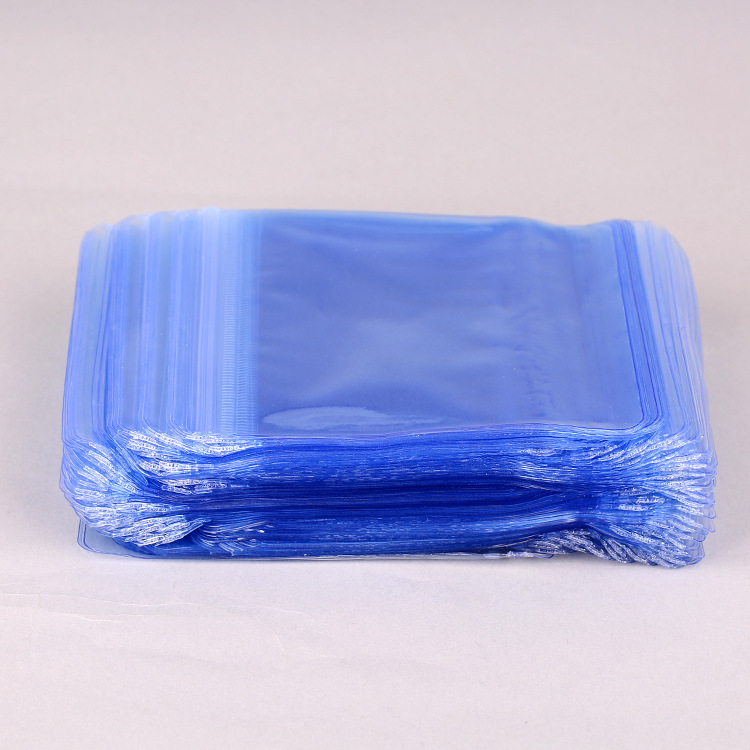 PVC duro Shell bolsillo sellado ziplock bolsa de joyería de cristal Wenwan bolsa de sellado espesado duro plástico transparente