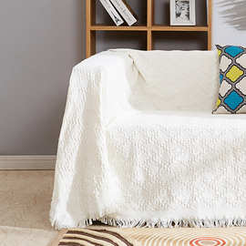 网红沙发套 沙发布全盖现代北欧风棉麻ins风沙发盖布沙发巾