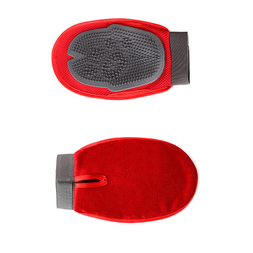 Dog Bathing Massage Gloves, Pet Cat Brush, for Teddy, Golden Retriever, Samoyed, Pet Bath Gloves