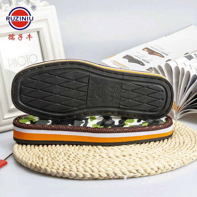 Ruziniu новые немецкие тапочки из шерсти и хлопка из ТПУ, Нескользящие, износостойкие, цветные с уклоном, поверхность проволоки шины