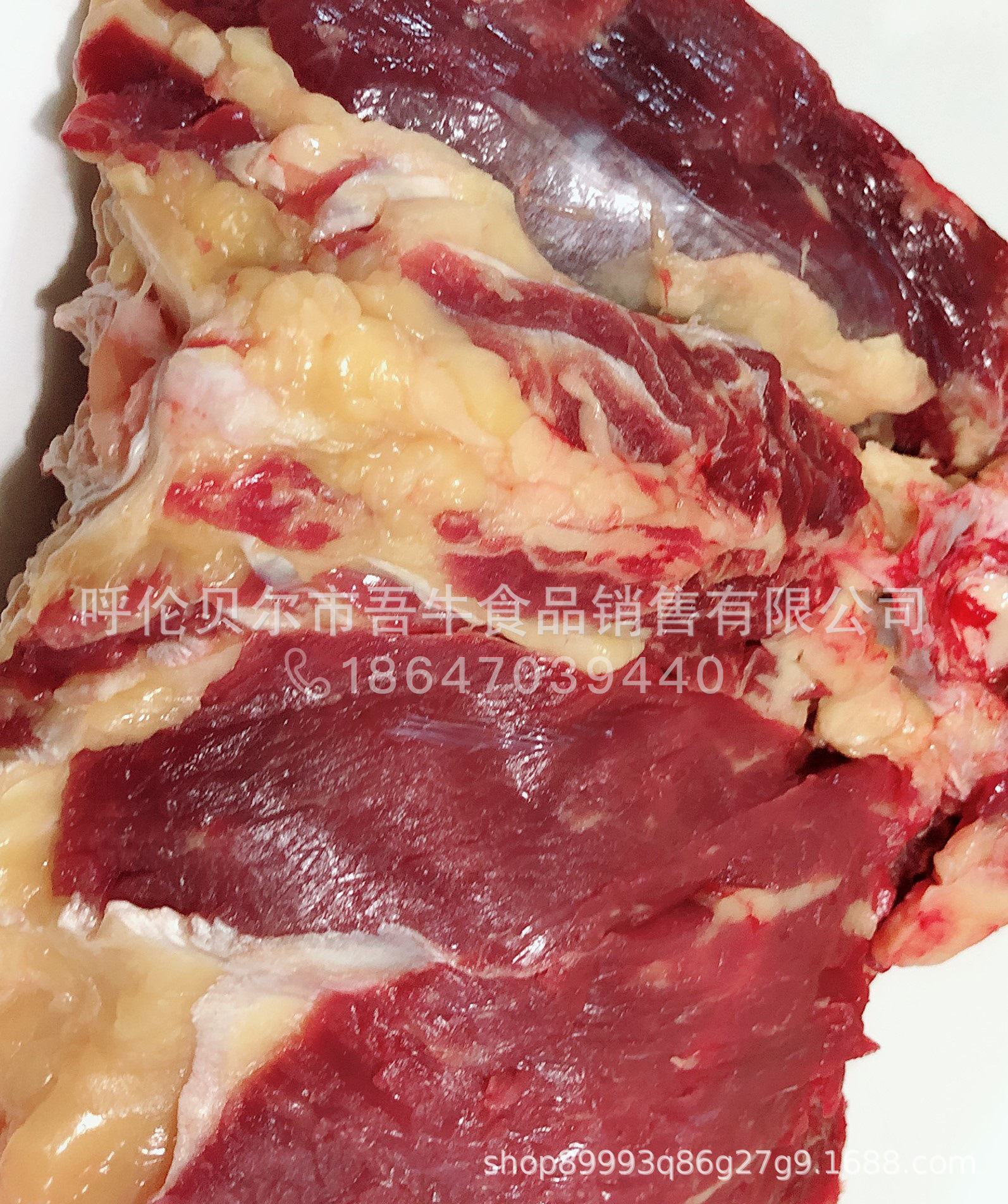 T-bone steak Fresh Beef Grass fed golden fat