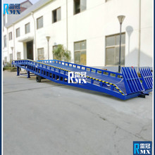 【承載力強】0-15T手動登車橋叉車卸貨專用液壓升降貨梯式車橋