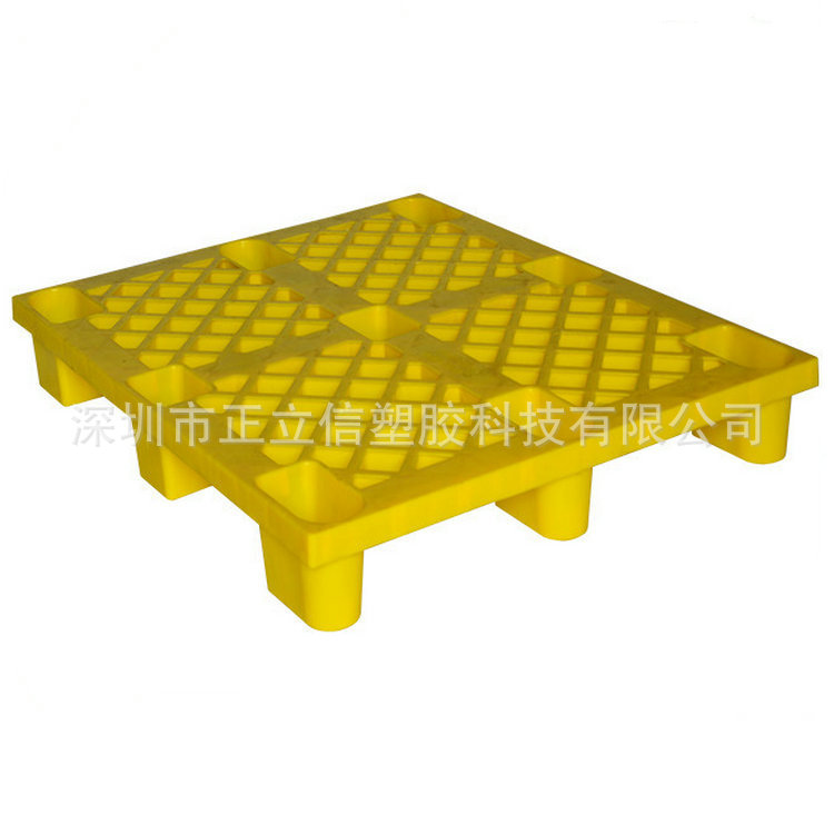 仓库塑胶铲板塑料卡板叉车注塑托盘网格防潮板塑料栈板