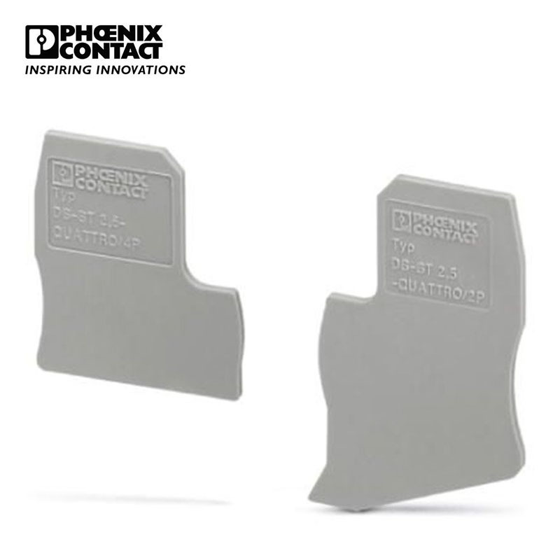 菲尼克斯 挡片补充端板 - DS-ST 2,5/2P-3042337-50