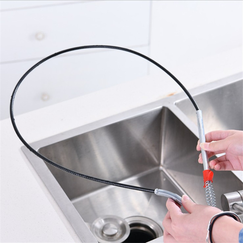 Sewer pipe unblocking artifact, toilet blockage, floor drain removal, toilet pipe foreign matter catching grab hook, manufacturer