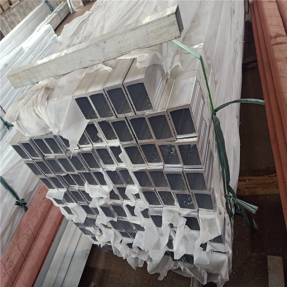 铝方管75*75*8 空心四方形铝合金方棒 上海凌蕊供应铝型材