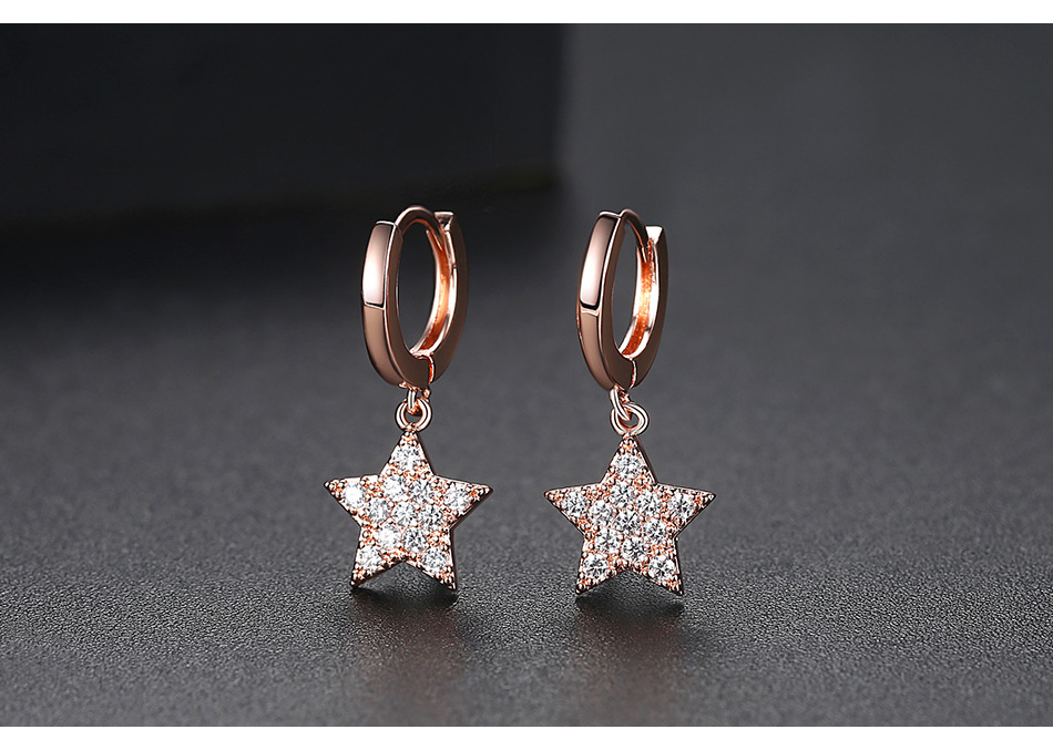 Star Yao Earrings Fashion Star Small Earrings Female display picture 2