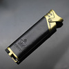 TX908 Business leather cigar lighter post leather air -proof air -proof pile high -end fashion personality gift wholesale