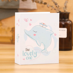 德源批發相冊本5寸插頁式過塑200張兒童影集影樓大容量紀念冊