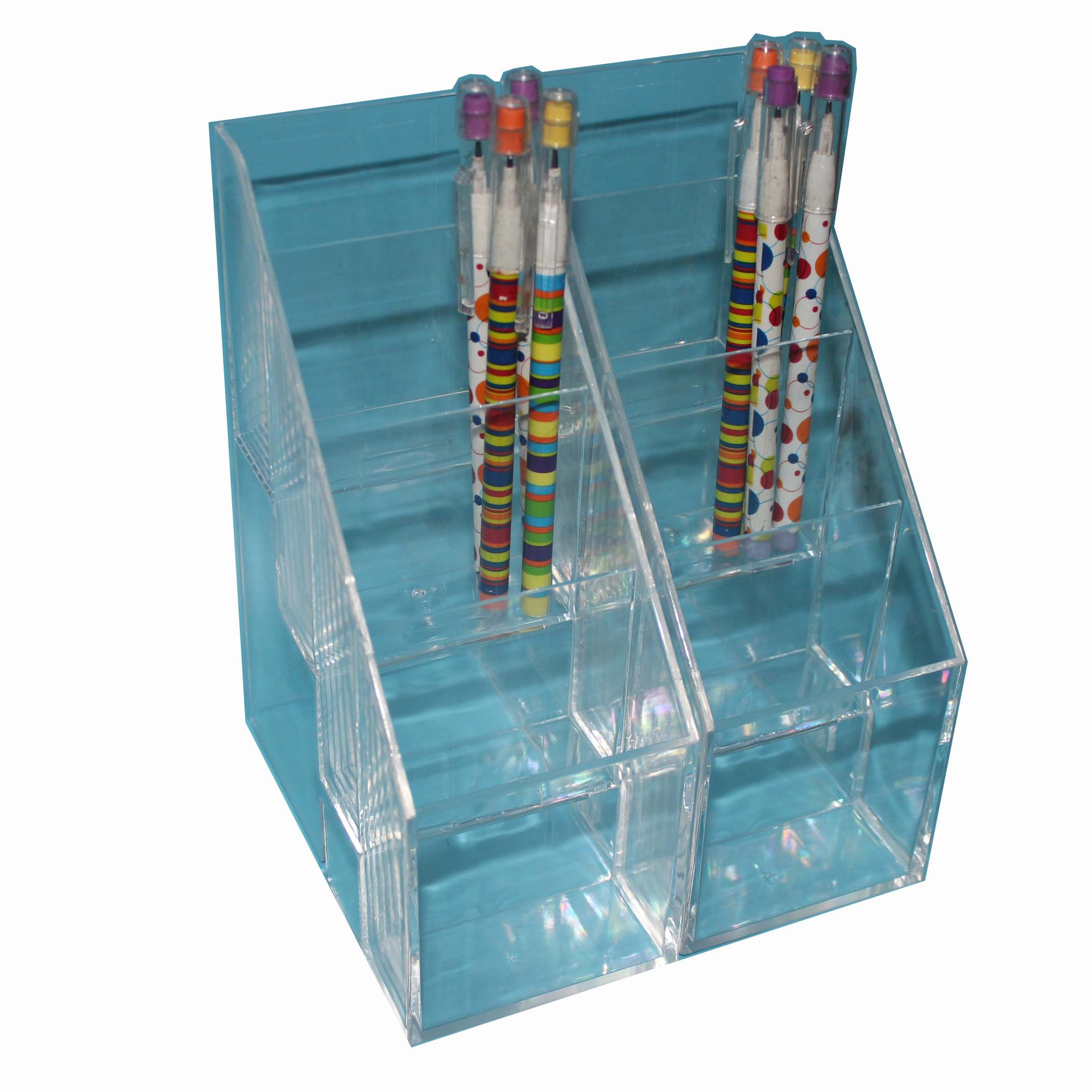 义乌韦海厂家直销 注塑水笔展示架 文具连锁展示架  现货