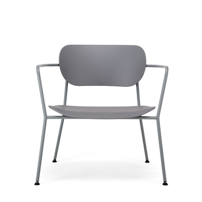 2022新款PP现代休闲椅时尚简约风格塑胶餐椅大号扶手休闲椅|ms