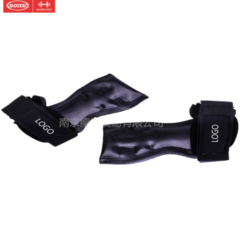 Pull-up and Bench Press Grip Trainers with Rubberized Anti-Slip Padding, Durable Non-Slip Fitness Wristbands for Deadlift Assistance