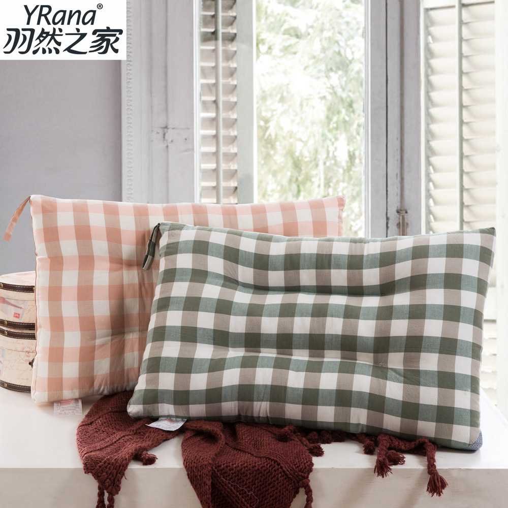 水洗枕头全棉羽丝绒枕芯可水洗的枕头南通厂家分销加盟一件代发