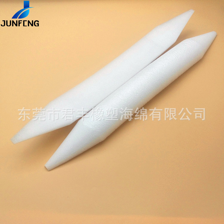 君丰圆柱海绵切半加工半圆形海绵条 白色发箍海绵 支持定制