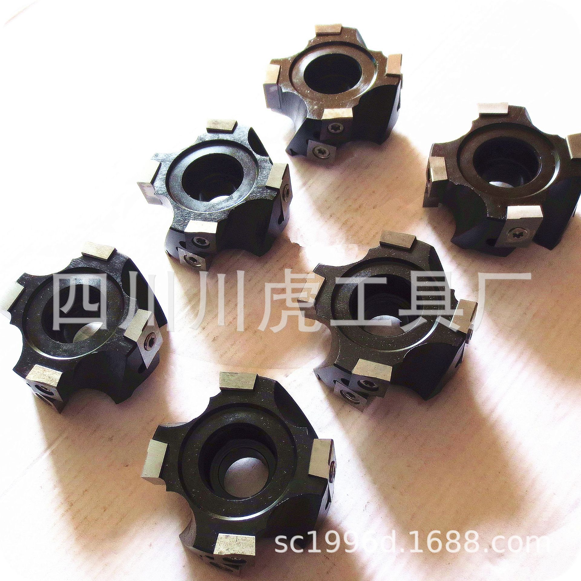 可转位螺旋铣刀端盖/玉米铣刀端盖/KLX端齿头/GLX端齿头：KLX63C