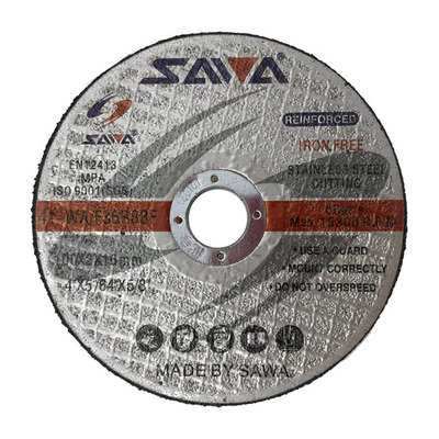 砂威切割片树脂砂轮片 不锈钢专用金属切片 角磨机切割片100*2*16