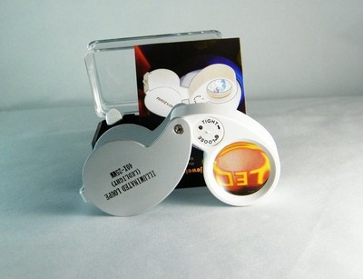 修手表工具 40倍目镜 寸镜 40x25mm珠宝鉴赏放大镜/鉴定工具