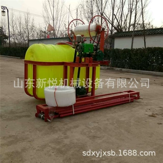 500L悬挂式打药机 四轮后置喷雾机 8米折叠杆四轮打药机