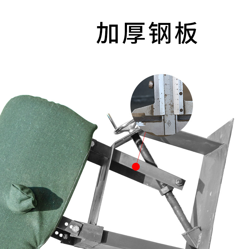 Cerdo mesa de madre falsa placa de acero pesada mesa de madre falsa inseminación artificial jabalí mesa de Recolección de esperma mesa de cerda falsa equipo de cría de cerdos