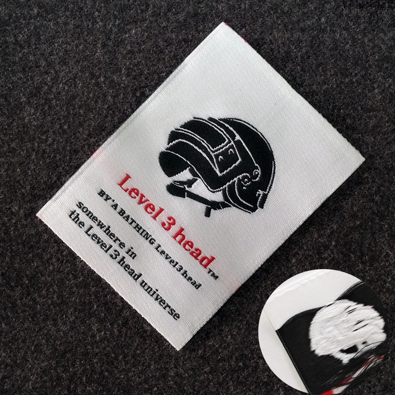 定做订制作环保织唛也可做布标 水洗标领标印刷尺码标织标杜邦纸