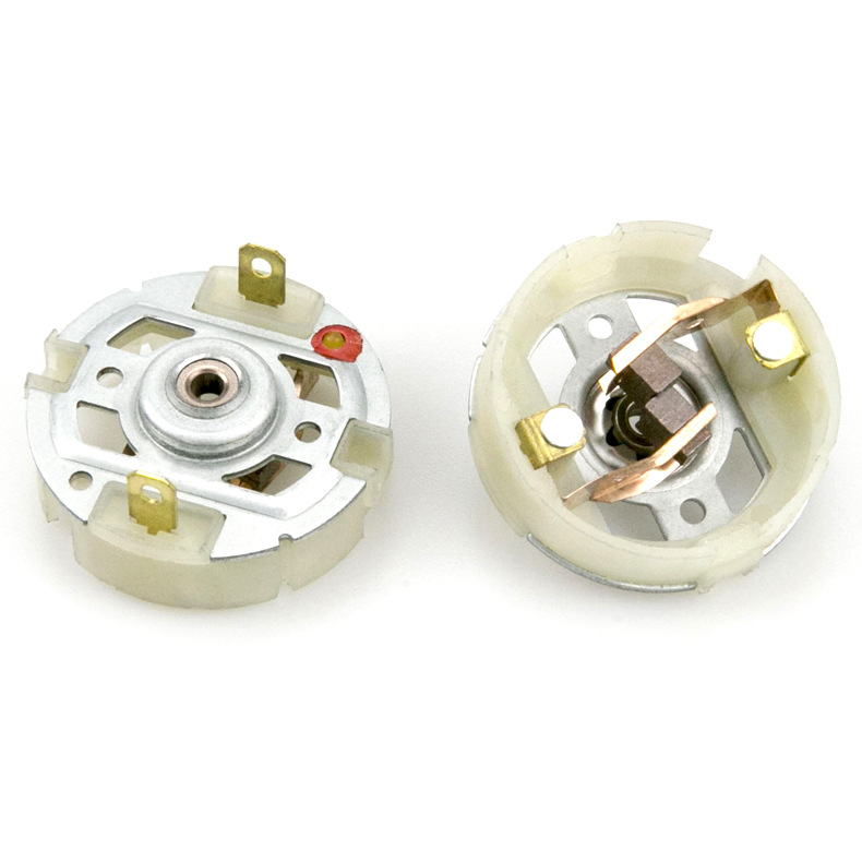 Motor de taladro de litio portacepillos de carbono RS550 Motor de carga del cepillo de cobre taladro destornillador eléctrico portacepillos de carbono