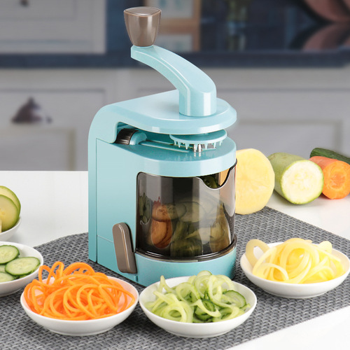 Pressure-type multi-functional vegetable cutter, Japanese potato grater, kitchen household hand-cranked shredder and slicer