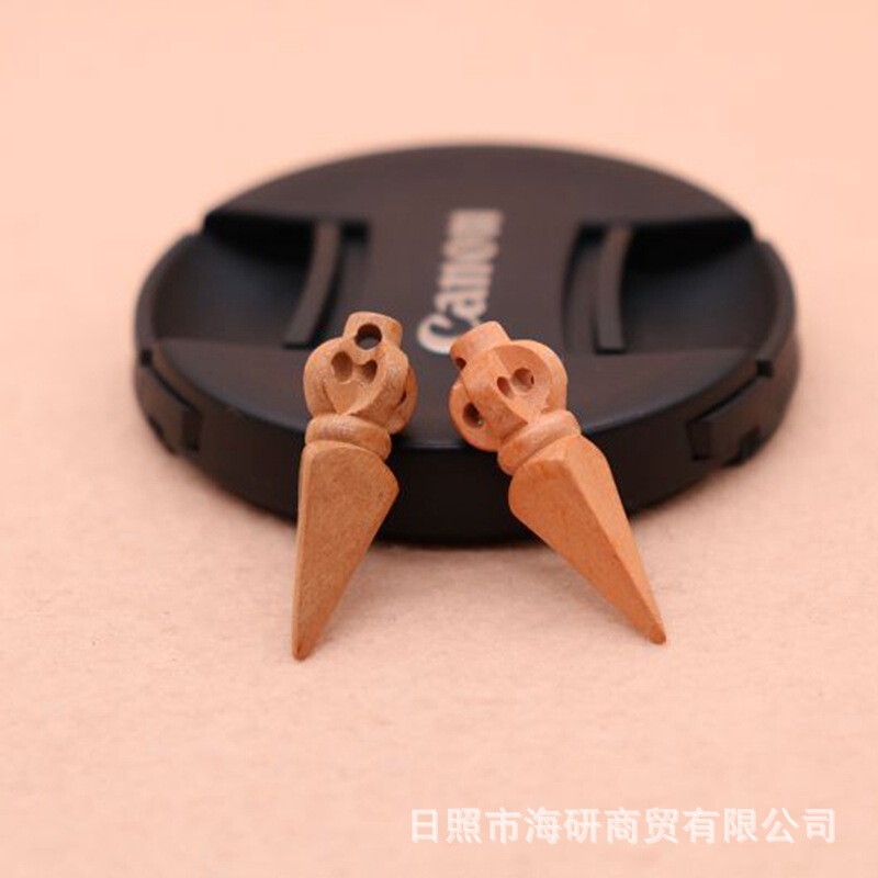 Peach Wood small pendant peach wood carving jewelry diy baby couple bracelet new peach wood Peach Wood small pendant peach wood carving jewelry diy baby couple bracelet new peach wood