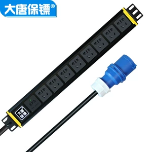 Datang Bodyguard HP7605-32a Клеммная колодка молниезащиты PDU Розетка для шкафа 8 позиций 32a Высокая мощность