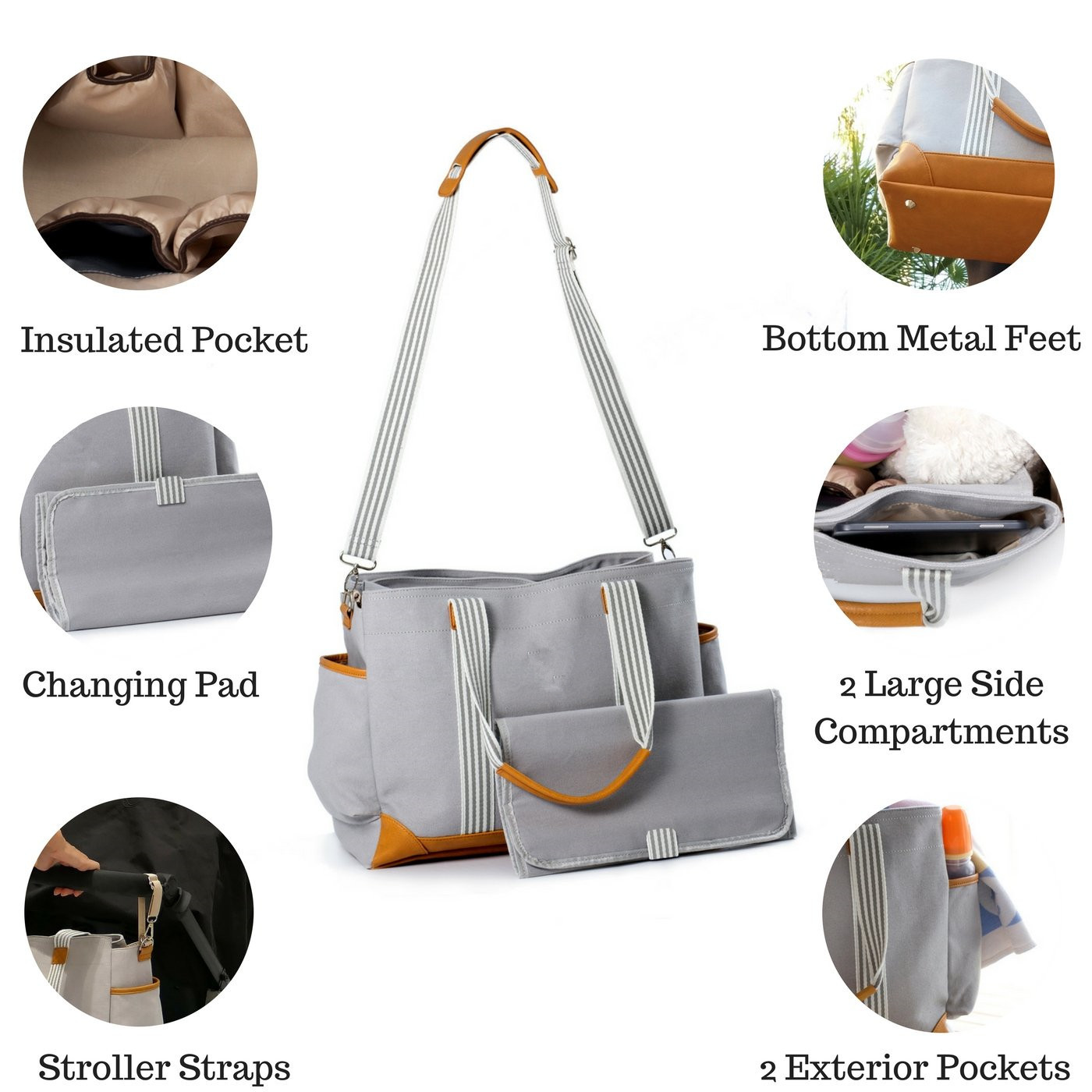 妈咪包 婴儿尿垫收纳袋 婴儿用品收纳包 婴儿尿垫收纳包