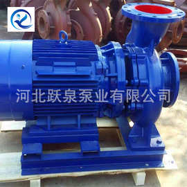 跃泉牌管道离心泵 ISW50-200(I)B型 卧式清水增压泵 质量有保证