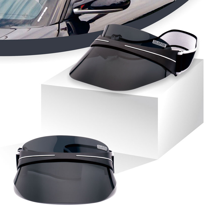 D家Baby同款偏光PC遮阳帽 2019男女户外防晒旅游太阳镜帽OEM定制