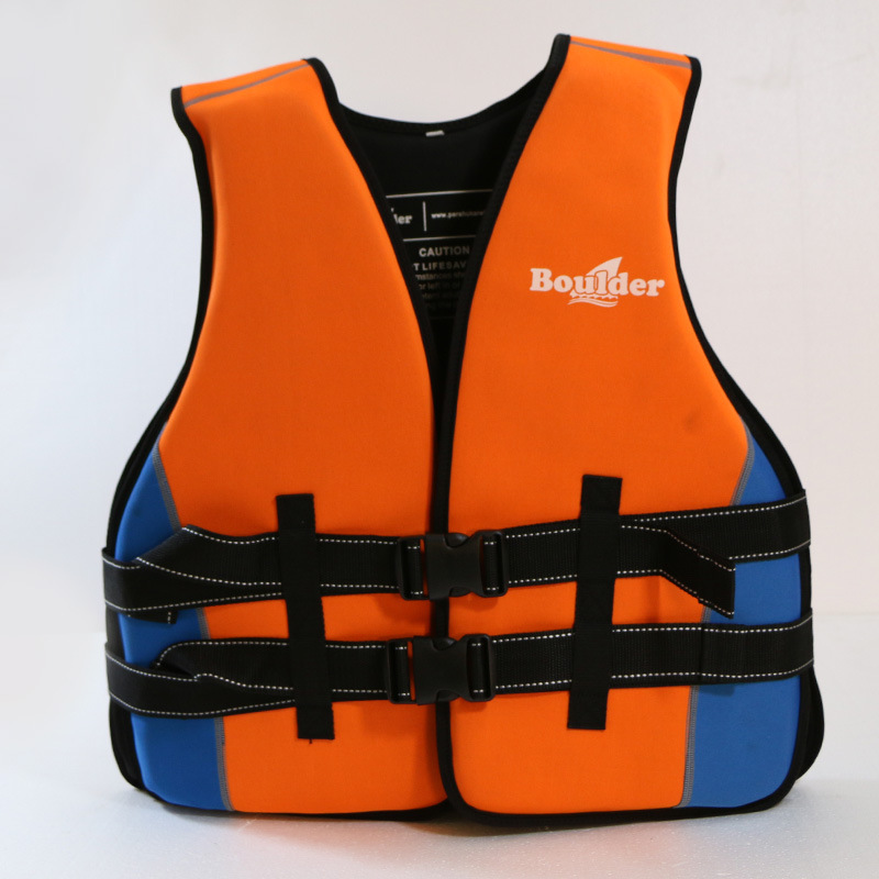 厂家专业批发成人救生衣背心式游泳漂流钓鱼船用救生衣儿童浮力衣