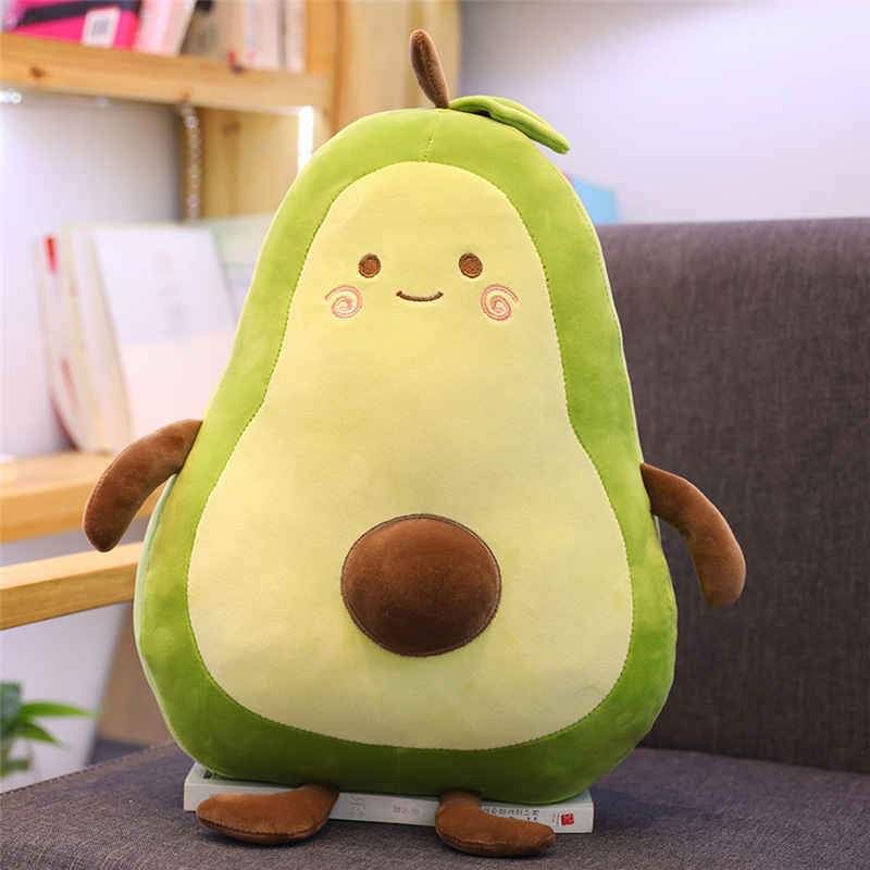 Avocado Plush Pillow Image 1