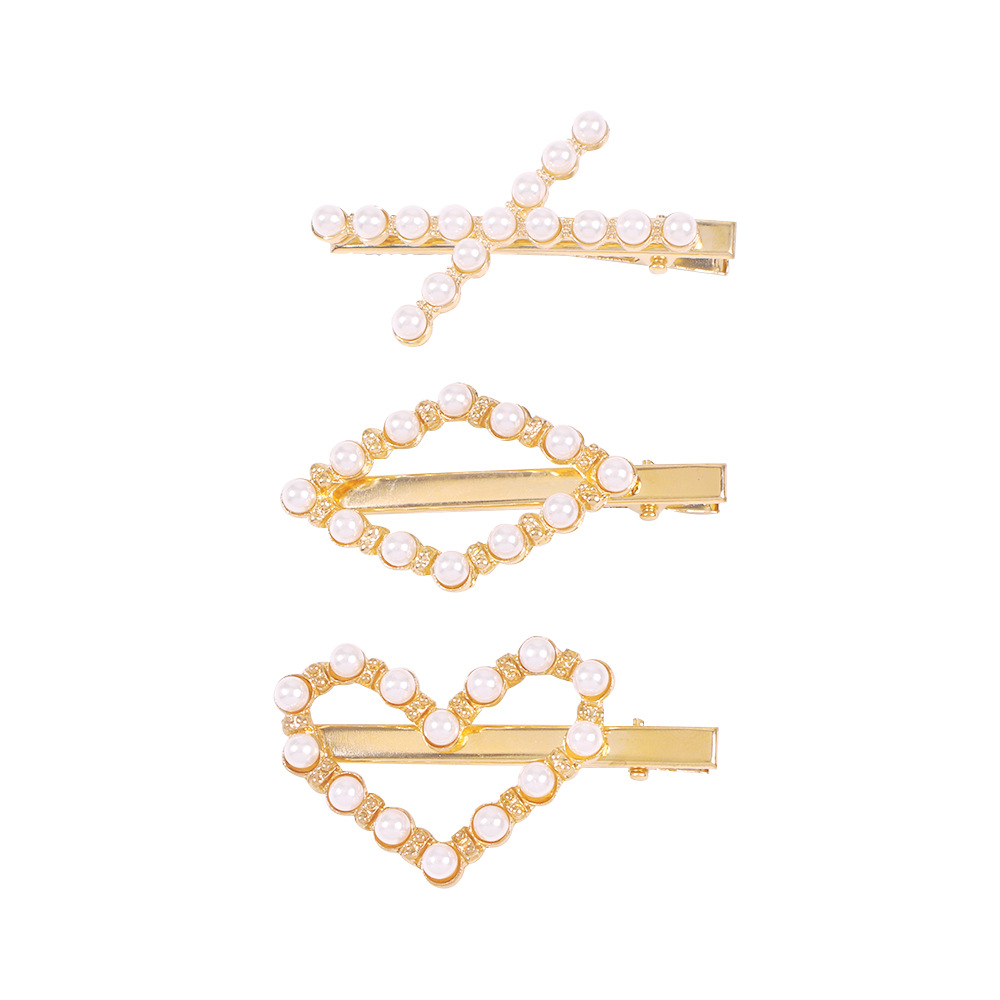 Hair Accessories Delicate Hair Clip Side Clip Set display picture 10