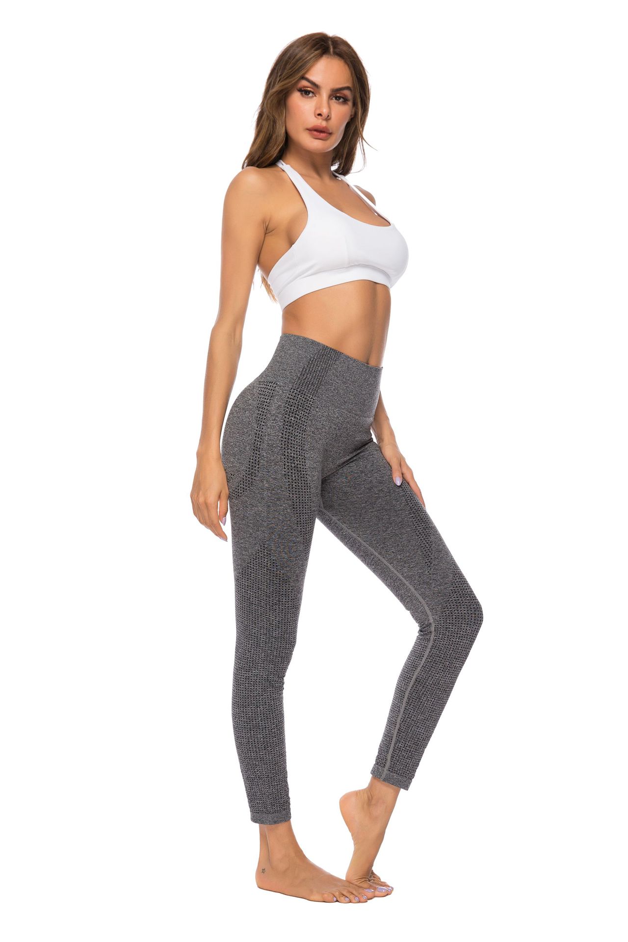 Hip-Lifting Seamless Yoga Pants NSNS12230