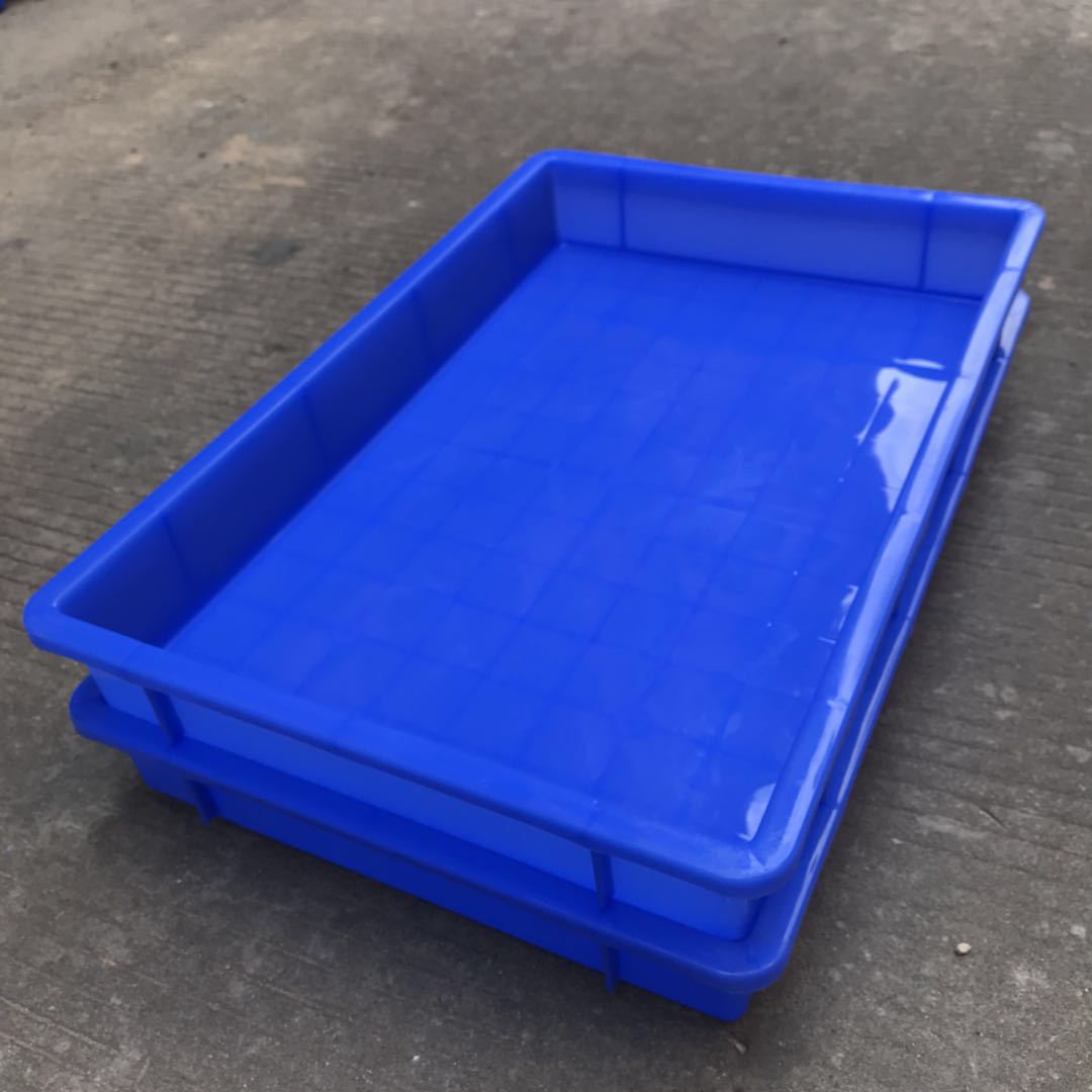 直销塑料工具收纳方盘周转浅盘560*37580加厚零件盒物料盒可印字