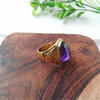 Zirconium, ruby ring with stone hip-hop style, European style, micro incrustation