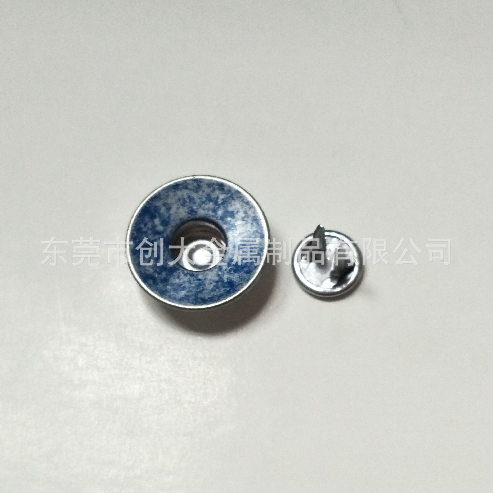 厂家直销高端27L牛仔裤扣 金属工字钮 17mm 串孔光面双针工字钮扣