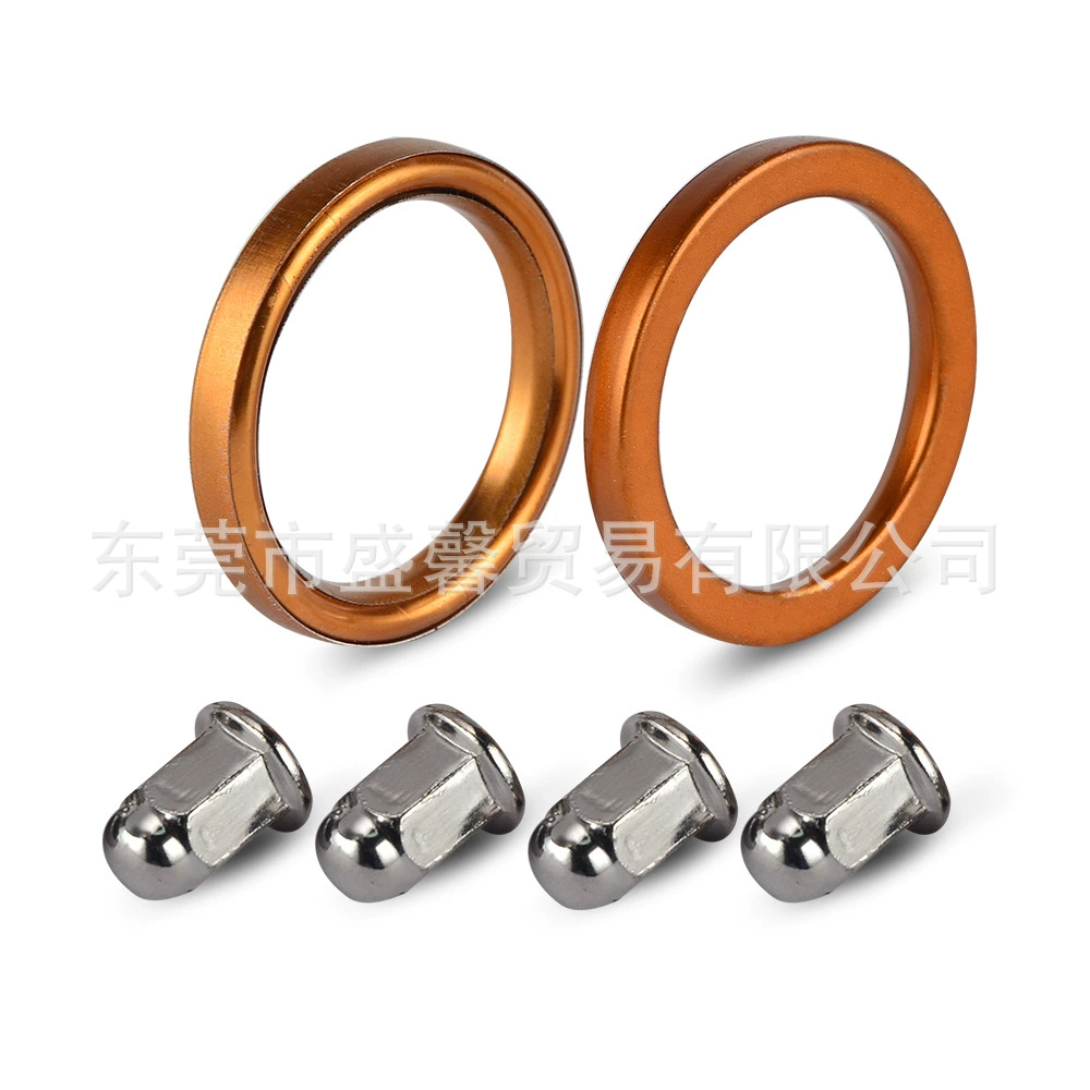 Soft heel, washer, set
